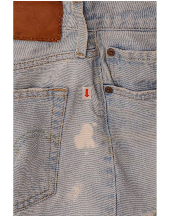 Levi's Womens 501 Denim Shorts W27 Small  Blue Cotton