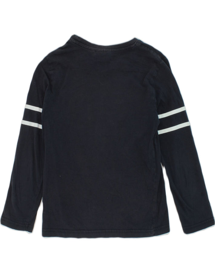 ELLESSE Boys Graphic Top Long Sleeve 5-6 Years Black Cotton | Vintage Ellesse | Thrift | Second-Hand Ellesse | Used Clothing | Messina Hembry 