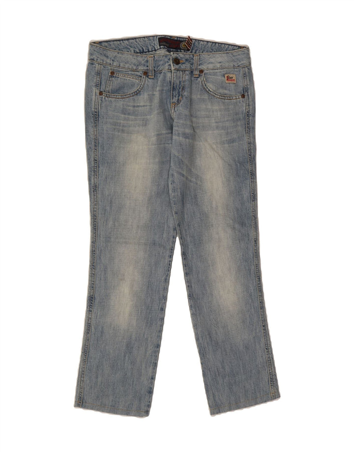 ROY ROGERS Womens Straight Jeans IT 43 Medium W29 L29 Blue Cotton Vintage Roy Rogers and Second-Hand Roy Rogers from Messina Hembry 