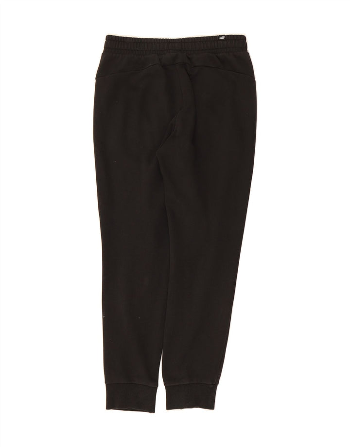 PUMA Mens Tracksuit Trousers Joggers Medium  Black Cotton Vintage Puma and Second-Hand Puma from Messina Hembry 