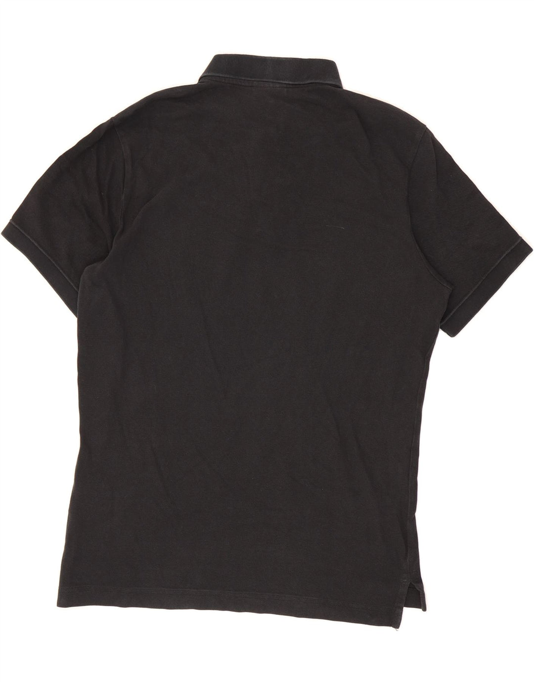 NIKE Mens Polo Shirt Medium Black Cotton Vintage Nike and Second-Hand Nike from Messina Hembry 