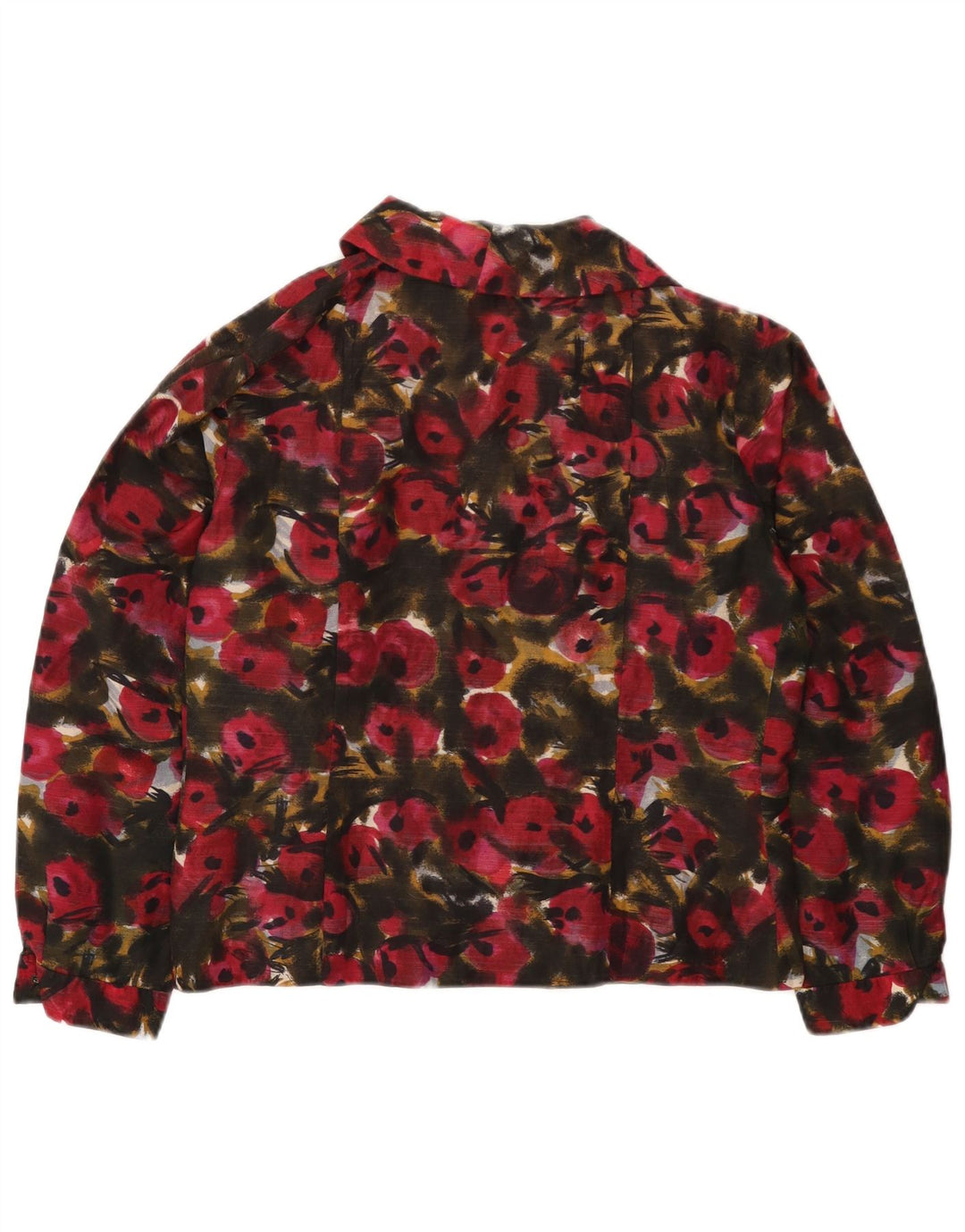 Vintage Womens Shirt Blouse UK 16 Large Multicoloured Floral