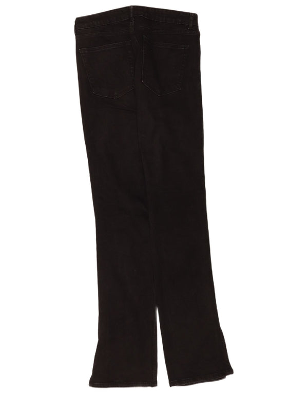 Zara Womens Bootcut Jeans EU 42 Large W32 L33 Black