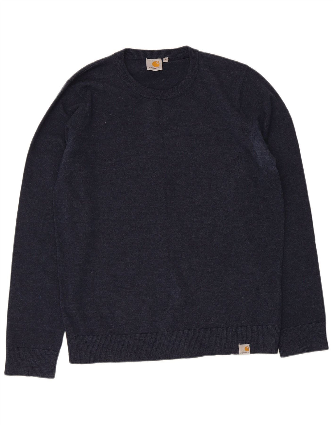 Carhartt Mens Crew Neck Jumper Sweater Medium Navy Blue