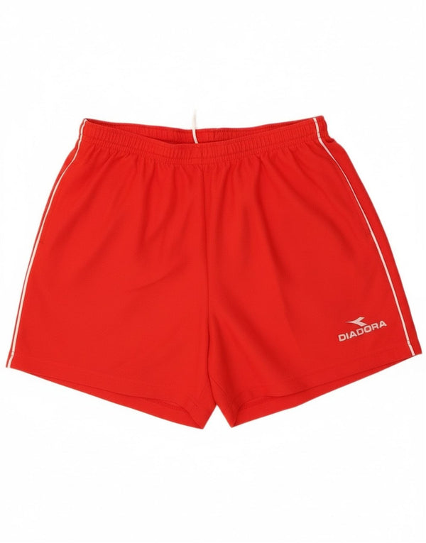 Diadora Mens Sport Shorts XL  Red Polyester
