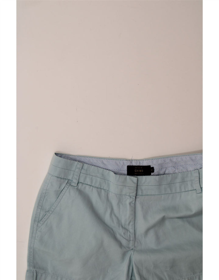 J. CREW Womens Casual Shorts US 8 Medium W34 Blue Cotton Vintage J. Crew and Second-Hand J. Crew from Messina Hembry 