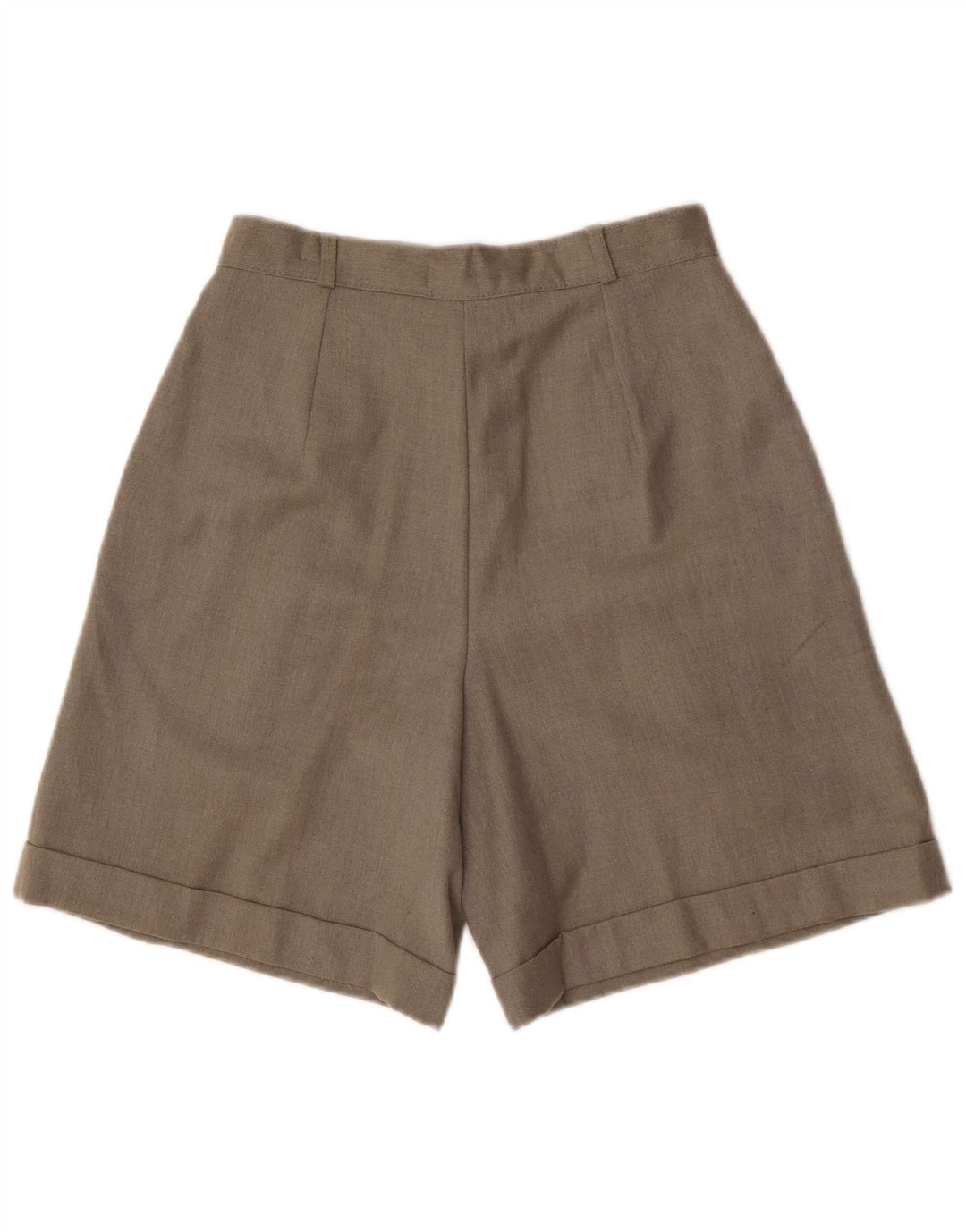 Andrea Mare Womens High Waist Pegged Bermuda Shorts IT 44 Medium W28 Grey