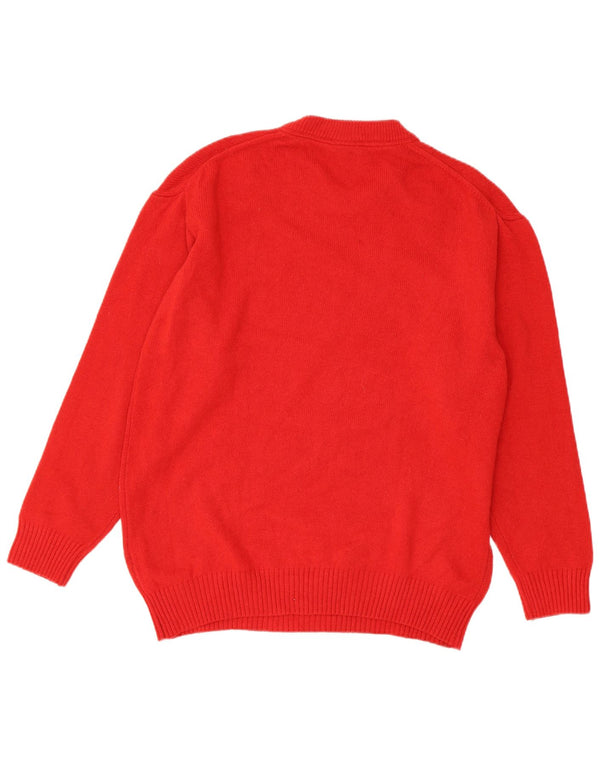 Murphy & Nye Mens Crew Neck Jumper Sweater Large Red