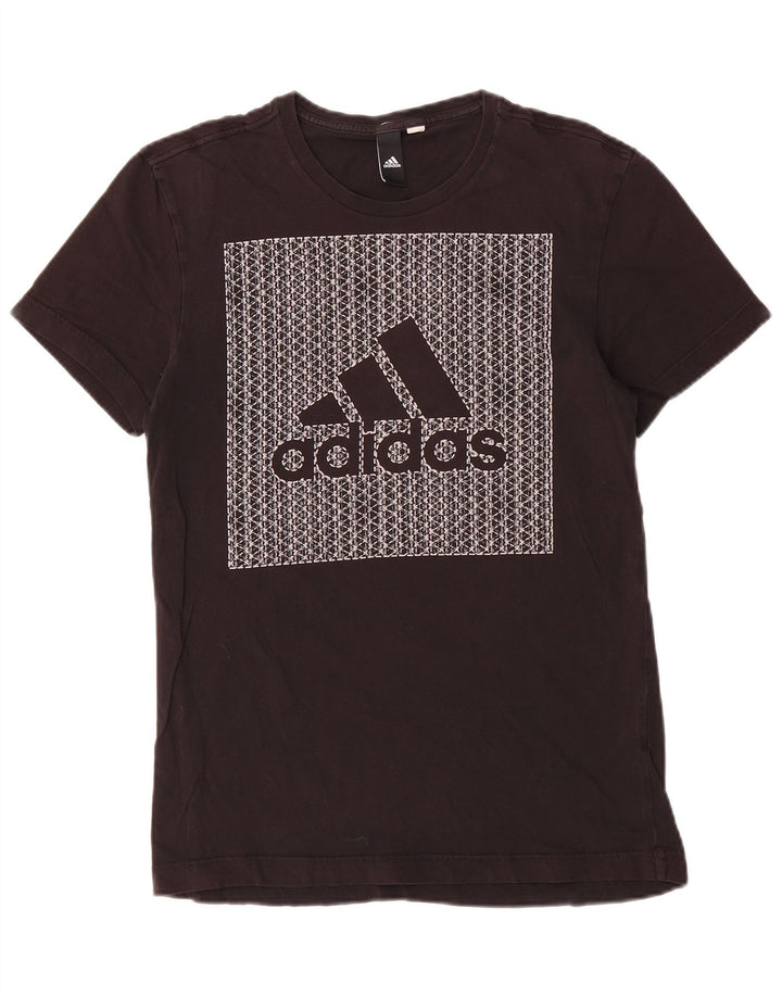 Adidas Mens Graphic T-Shirt Top Small Black