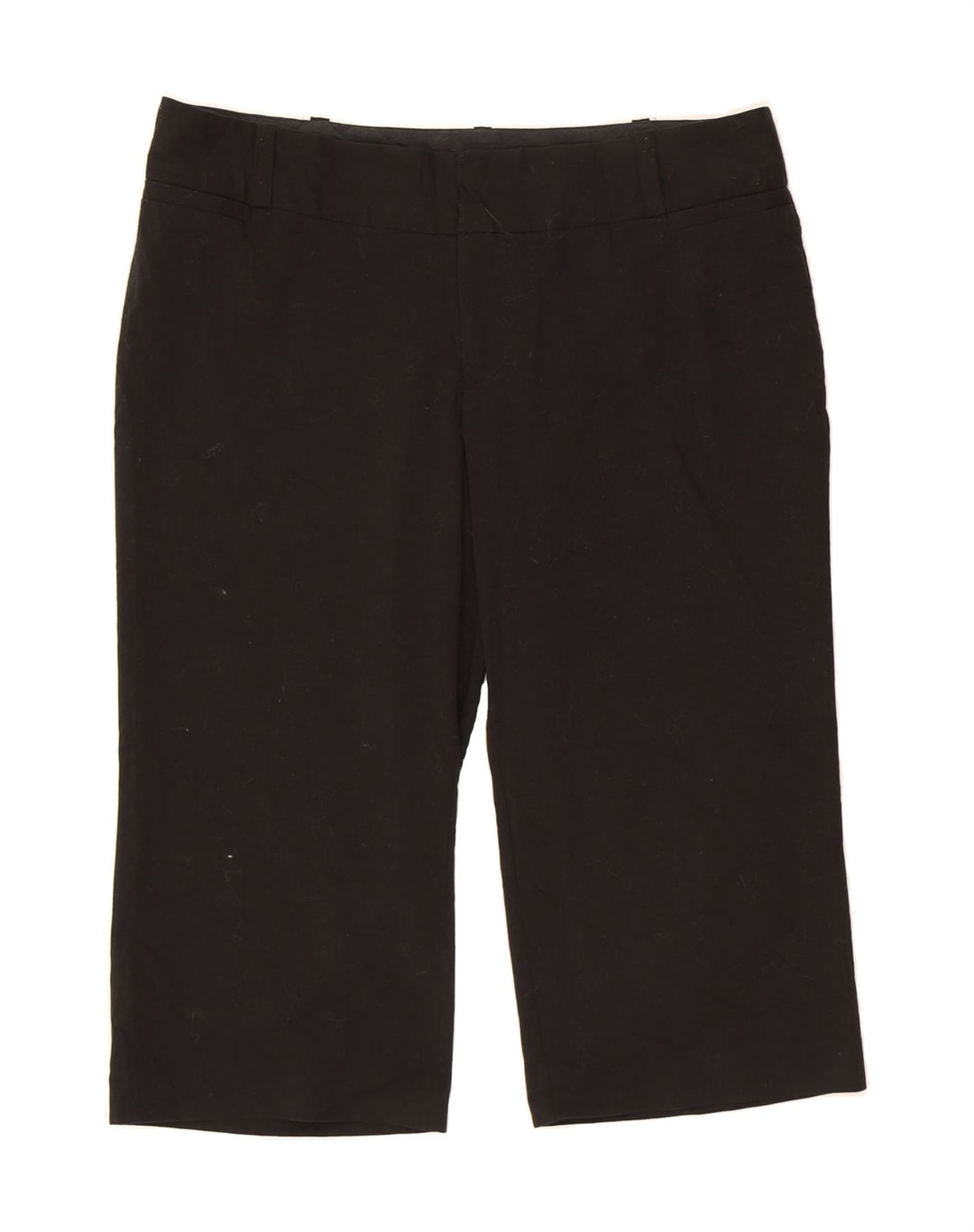 MOSSIMO Womens Straight Capri Trousers US 14 XL W36 L21 Black Polyester Vintage Mossimo and Second-Hand Mossimo from Messina Hembry 