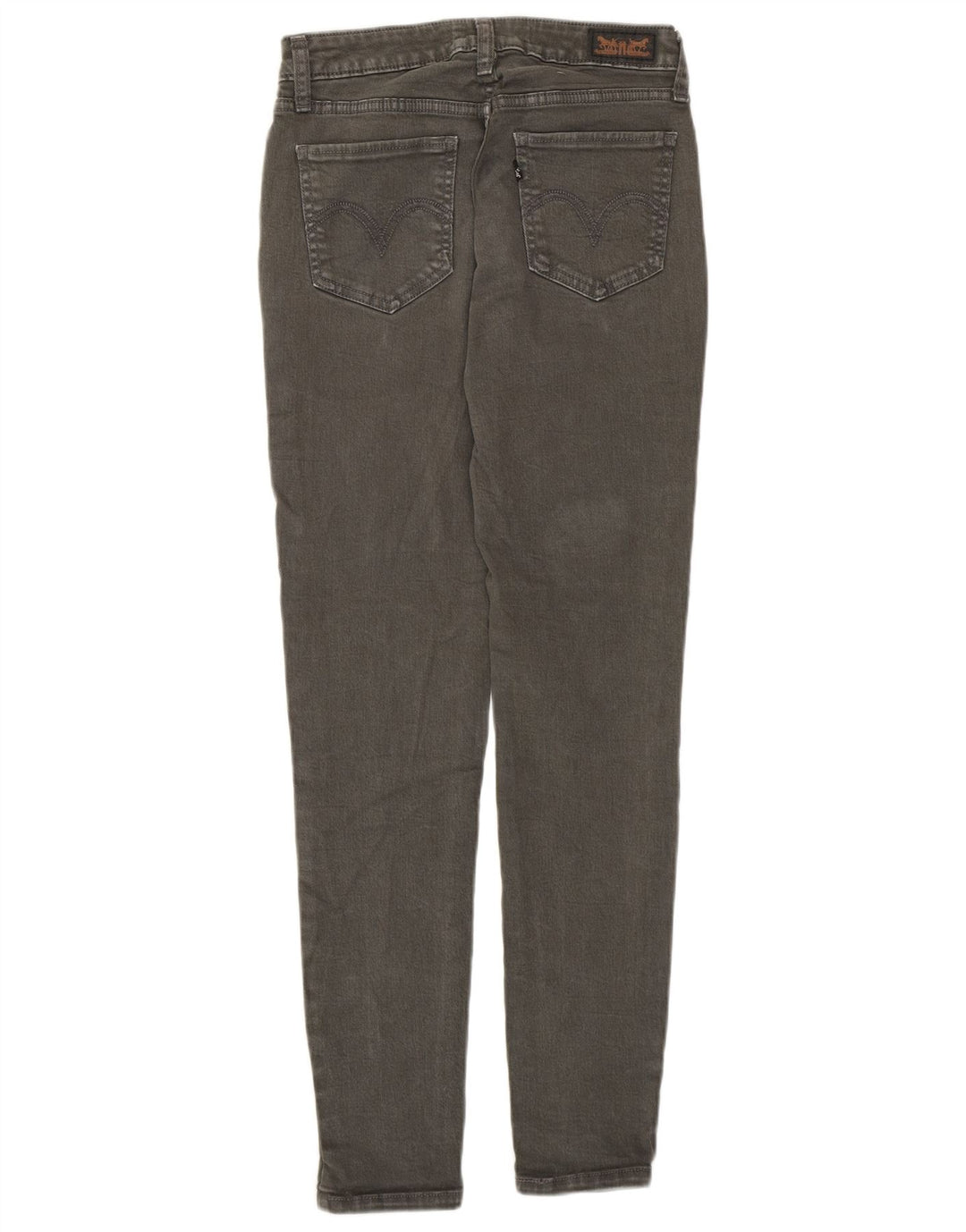 Levi's Womens 535 Legging Skinny Jeans W28 L29 Grey