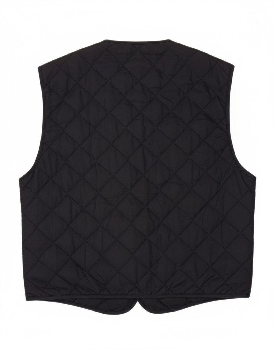 SPALDING Mens Quilted Waistcoat Medium Navy Blue