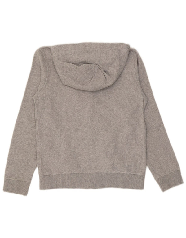 Tommy Hilfiger Boys Zip Hoodie Sweater 13-14 Years Grey Cotton