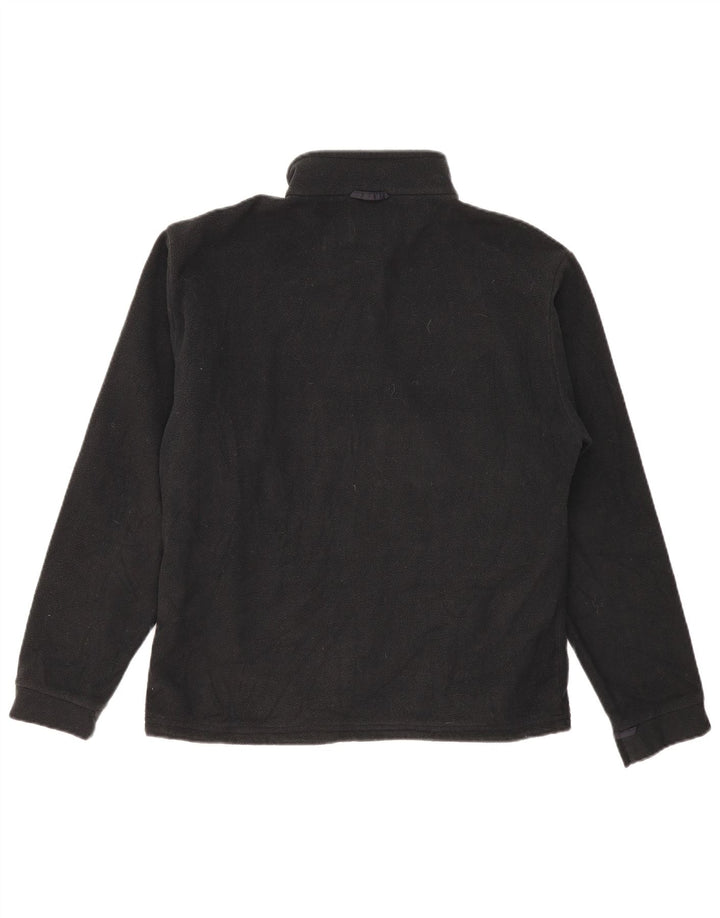 FILA Mens Fleece Jacket UK 40 Large Black Polyester