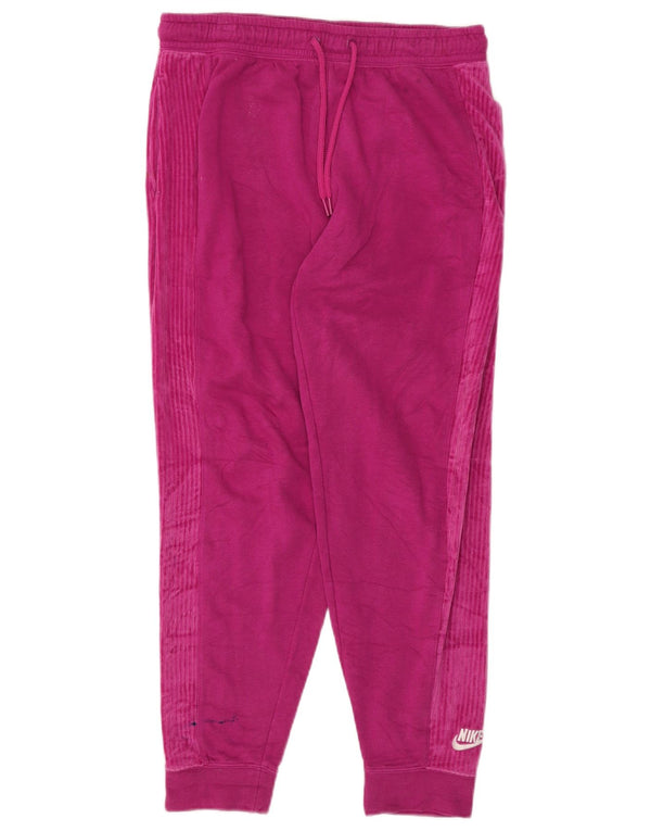 Nike Womens Tracksuit Trousers Joggers UK 14 Medium  Pink