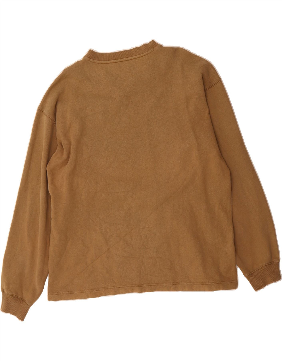 FILA Mens Sweatshirt Jumper IT 52/54 Large Beige Cotton Vintage Fila and Second-Hand Fila from Messina Hembry 
