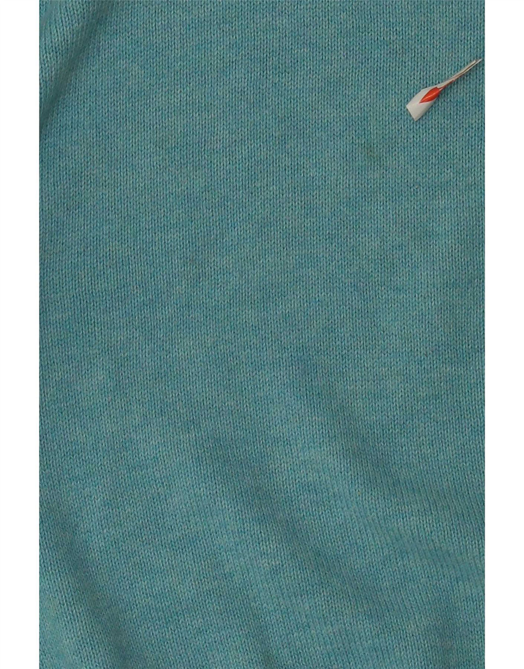 Marks & Spencer Mens Regular Fit V-Neck Jumper Sweater Large Turquoise