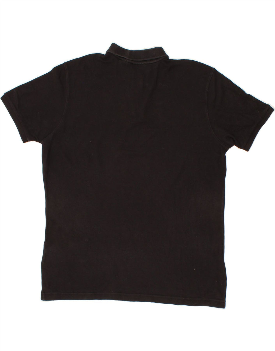 FILA Mens Polo Shirt Large Black Cotton Vintage Fila and Second-Hand Fila from Messina Hembry 