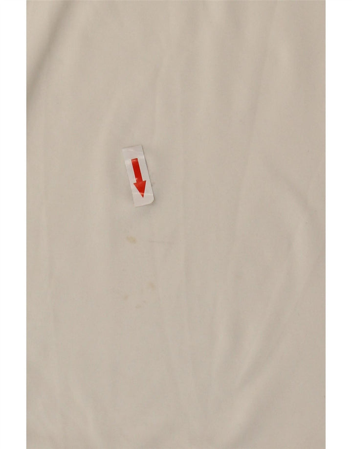 Lyle & Scott Mens Polo Shirt Large White Polyester