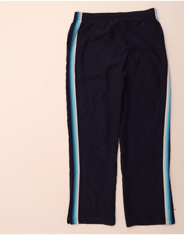 FILA Mens Tracksuit Trousers Medium Navy Blue Polyester