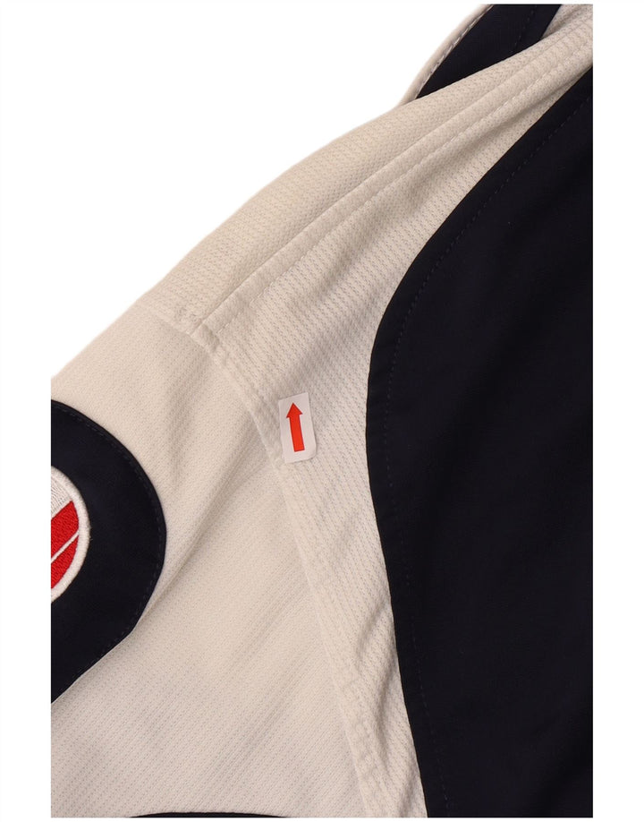 Uhlsport Mens Tracksuit Top Jacket UK 38/40 Medium Navy Blue Polyester