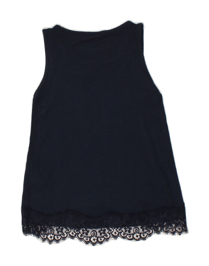 GUESS Girls Sleeveless Basic Dress 5-6 Years Navy Blue Viscose Vintage Guess and Second-Hand Guess from Messina Hembry 