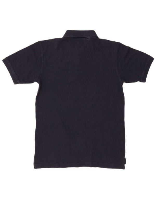 TOMMY HILFIGER Boys Polo Shirt 15-16 Years XL Navy Blue Cotton