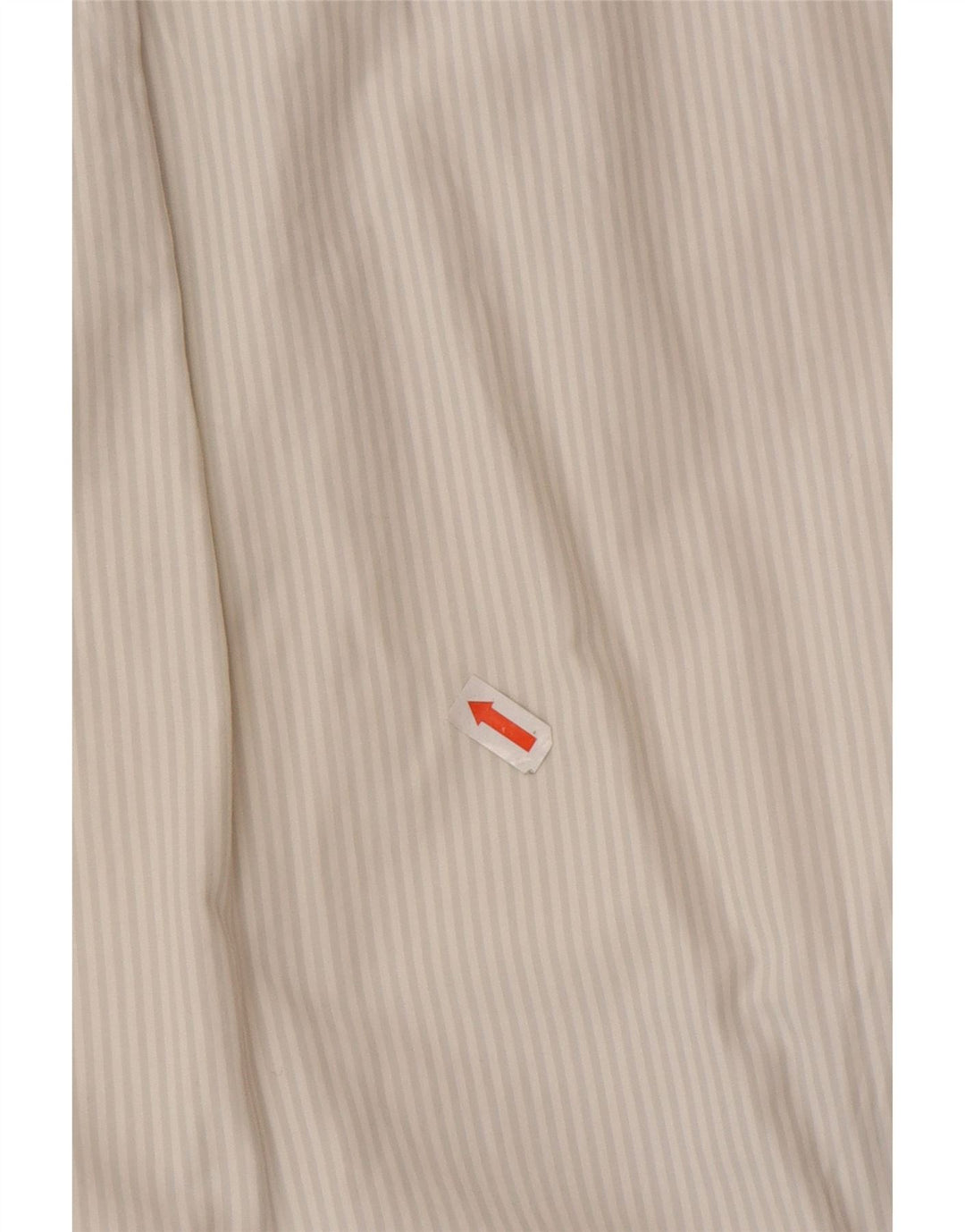 J. Crew Mens Shirt Large White Pinstripe Cotton