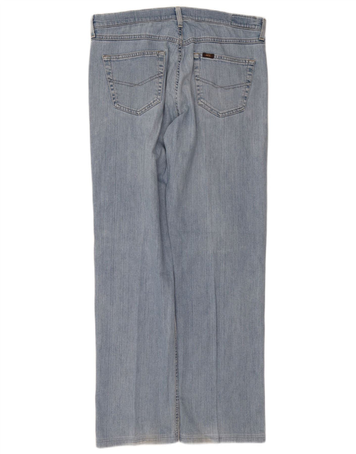 Rifle Mens Straight Jeans W34 L30 Blue