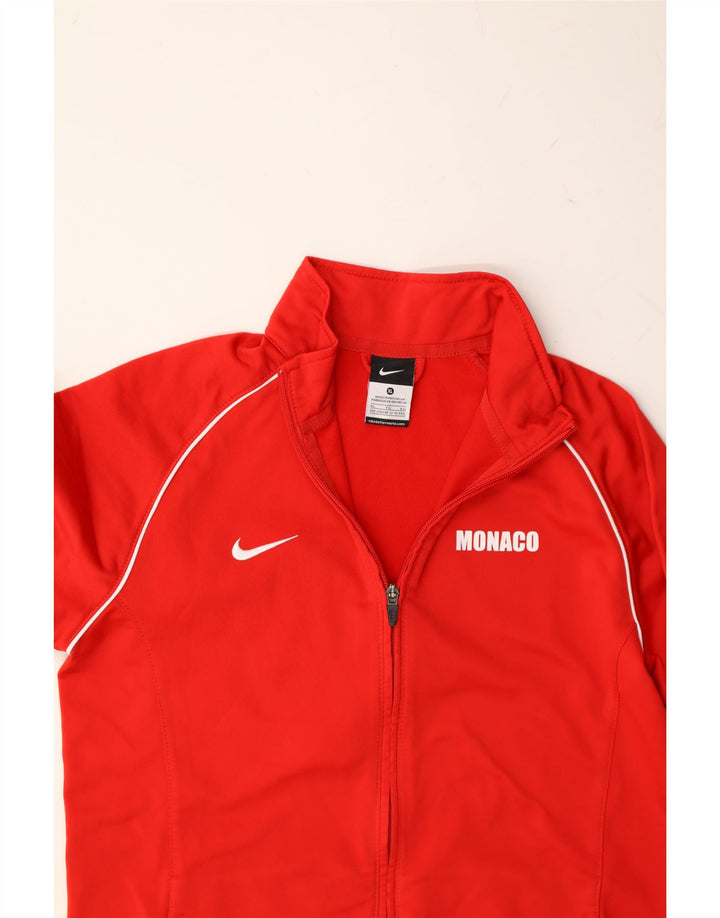 NIKE Boys Tracksuit Top Jacket 13-14 Years XL Red Polyester Vintage Nike and Second-Hand Nike from Messina Hembry 