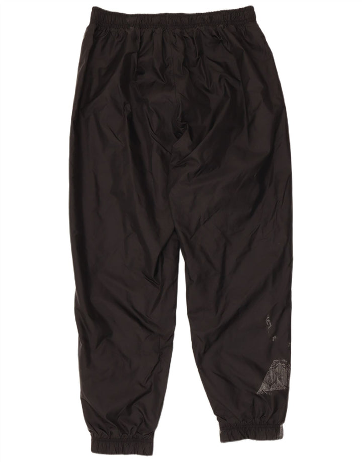 NIKE Mens Tracksuit Trousers Joggers XL  Black Nylon