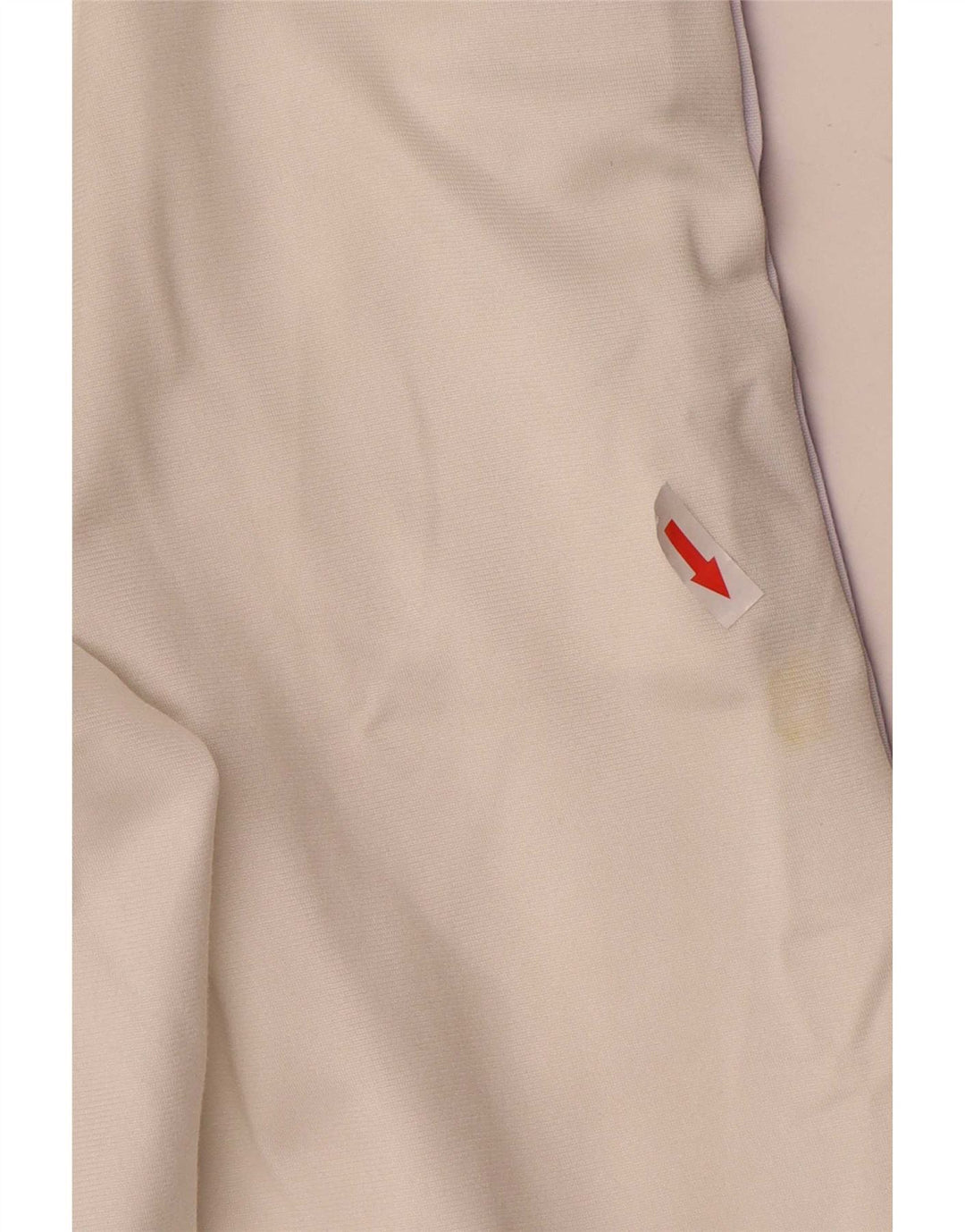 Diadora Womens Graphic Tracksuit Trousers UK 10 Small White Polyester