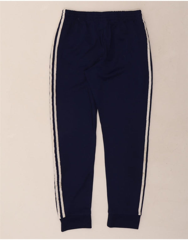 ADIDAS Mens Tracksuit Trousers Joggers Medium  Navy Blue Polyester