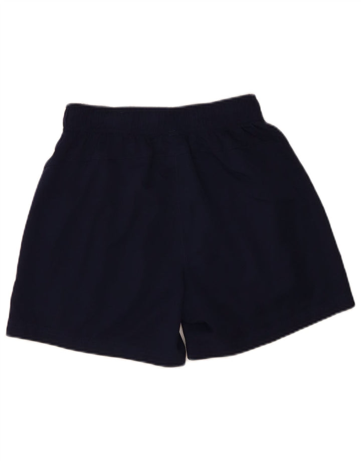 Puma Womens Sport Shorts UK 10 Small Navy Blue Polyester