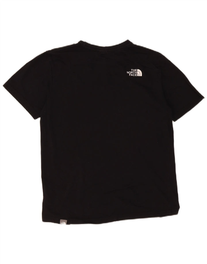 The North Face Mens T-Shirt Top Medium Black Cotton