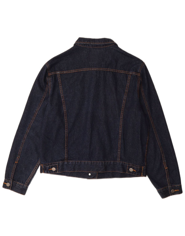 John Baner Womens Denim Jacket UK 16 Large  Navy Blue Cotton