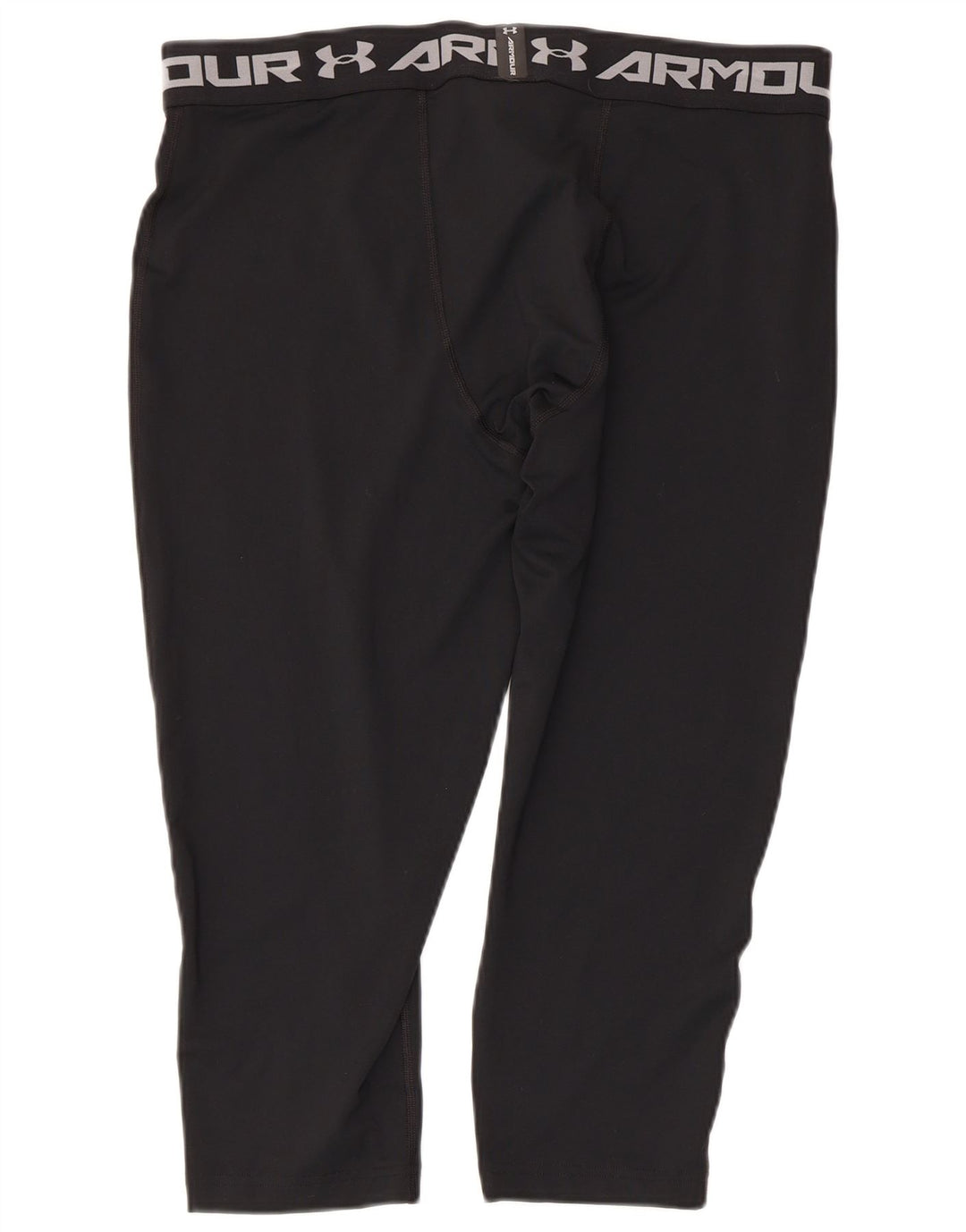 Under Armour Mens Graphic Capri Leggings 2XL  Black Polyester