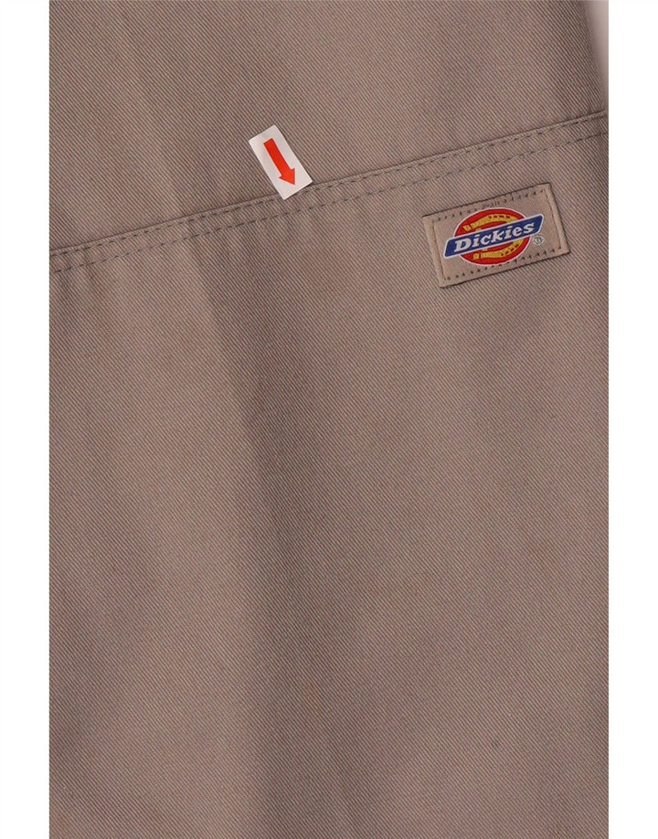 DICKIES Mens Straight Cargo Trousers W34 L32  Grey