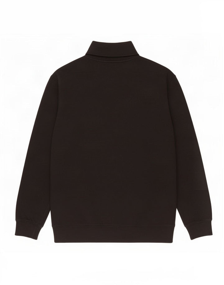Levi's Mens Standard Zip Neck Sweatshirt Jumper Large Black Cotton