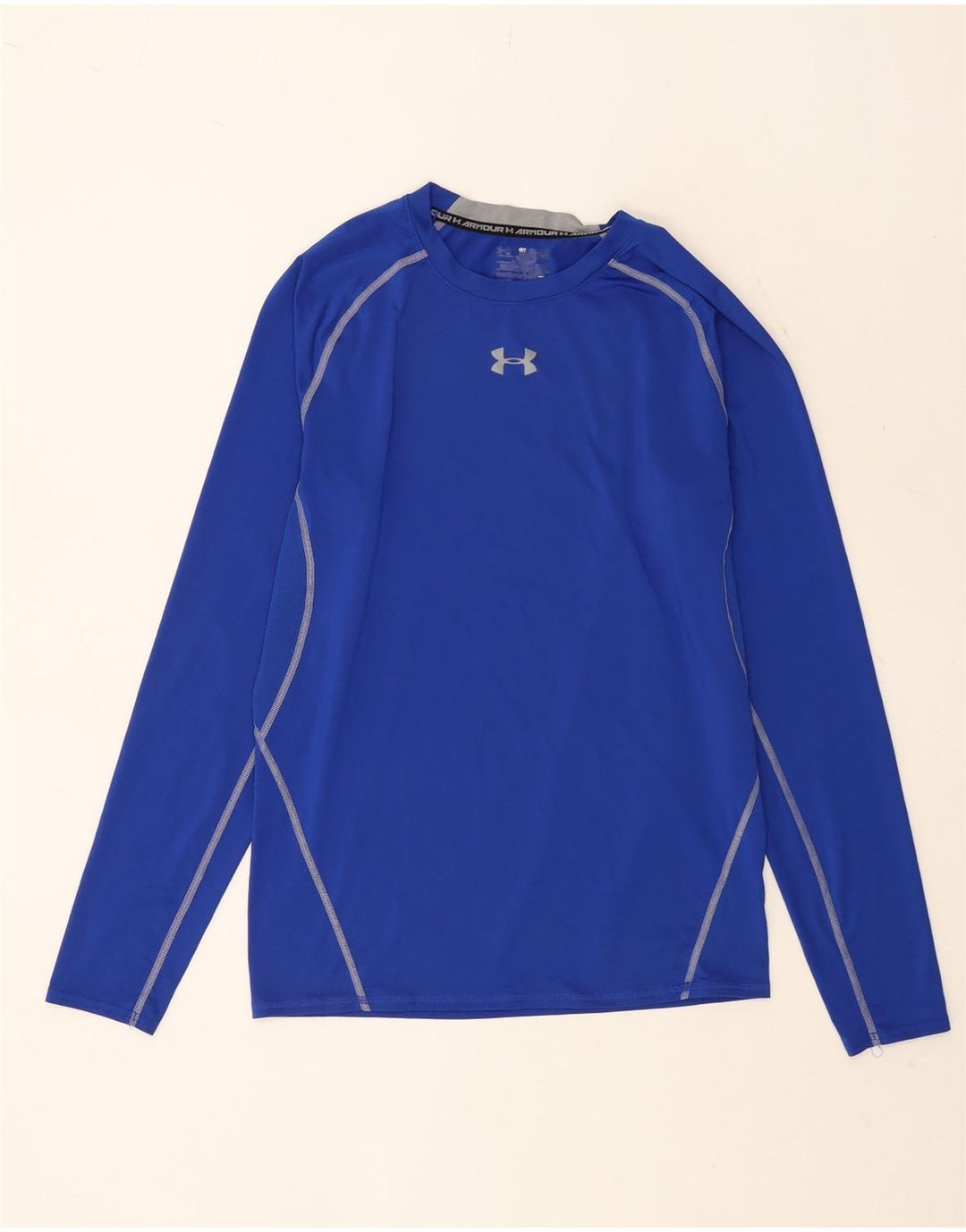Under Armour Mens Graphic Top Long Sleeve Medium Blue