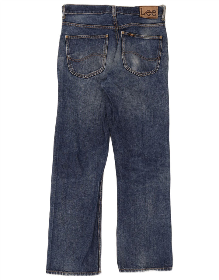 Lee Mens Ranger Bootcut Jeans W34 L30 Blue Cotton