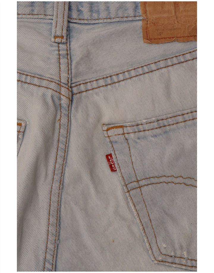 LEVI'S Womens 501 Denim Shorts W32 Medium  Blue