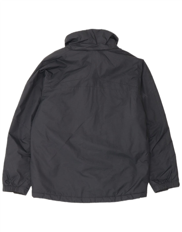 Columbia Boys Windbreaker Jacket 14-15 Years Black Nylon