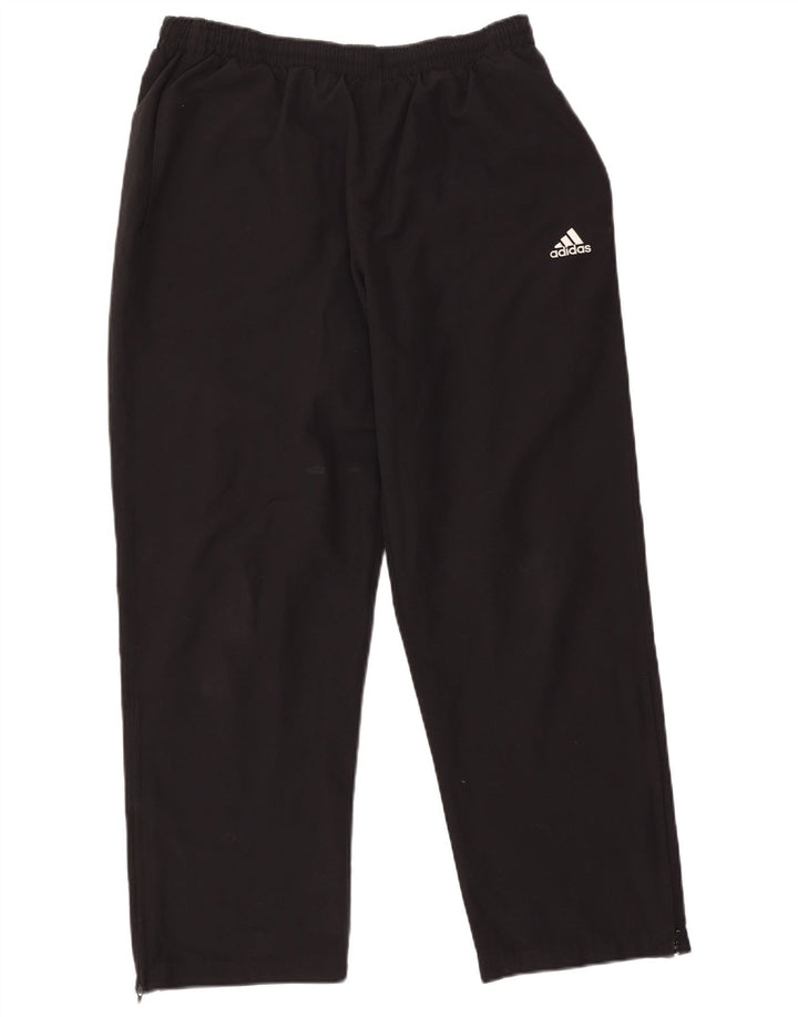 Adidas Mens Tracksuit Trousers Large  Black Polyester