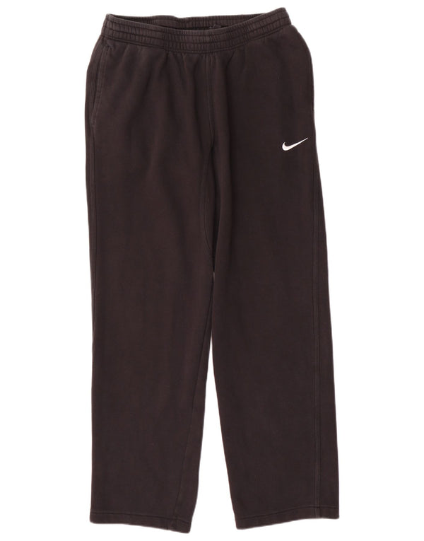 Nike Mens Tracksuit Trousers Medium  Black Cotton