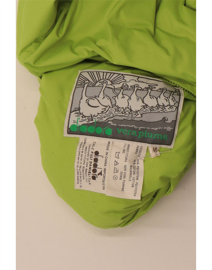 DIADORA Mens Loose Fit Reversible Padded Gilet UK 38 Medium Green