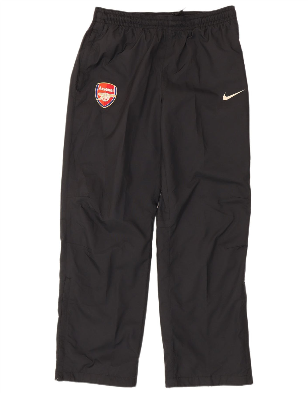Nike Mens Arsenal Tracksuit Trousers Medium Black Polyester