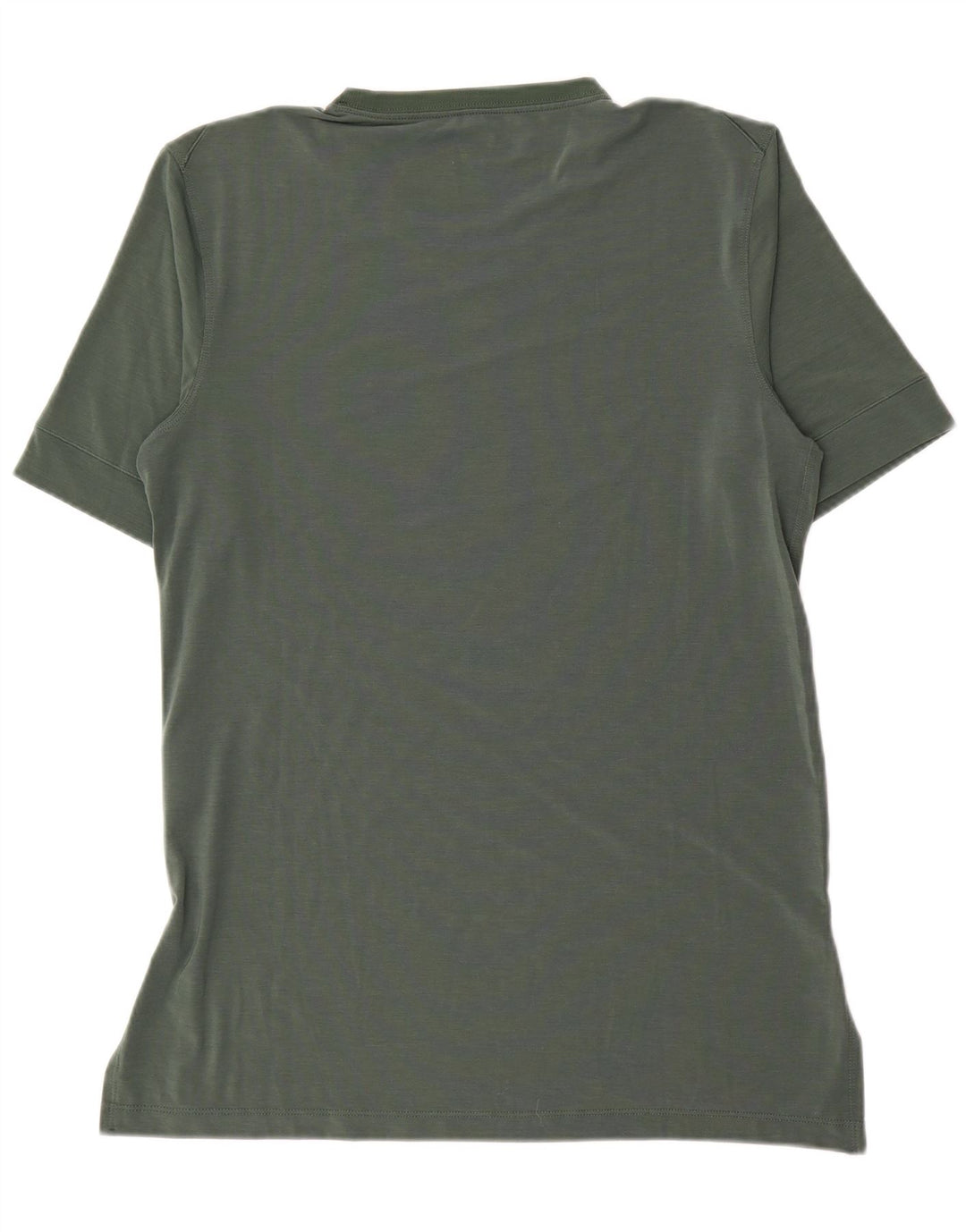 Nike Mens Dri Fit T-Shirt Top Medium Green Polyester