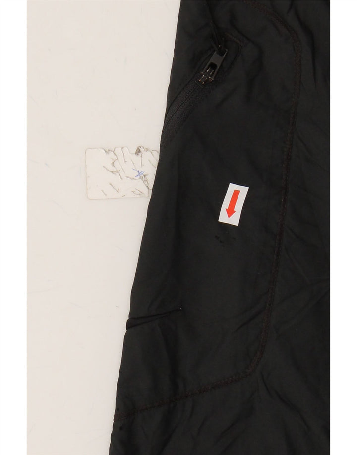 NIKE Mens Graphic Zip Neck Pullover Tracksuit Top Medium Black Colourblock Vintage Nike and Second-Hand Nike from Messina Hembry 