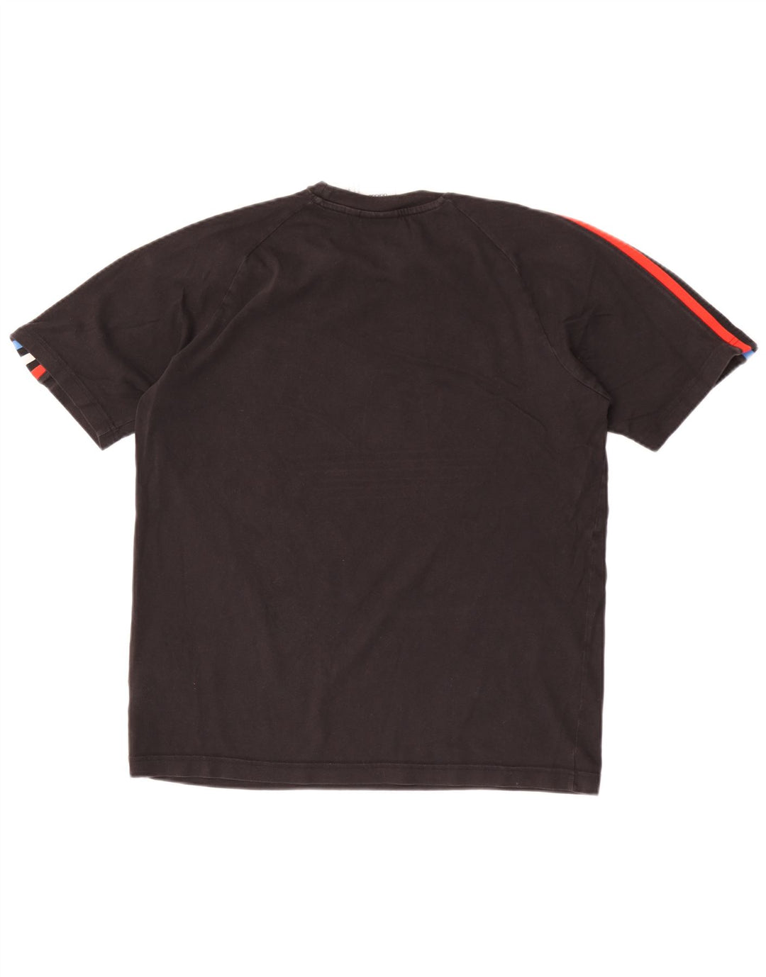 Adidas Mens Graphic T-Shirt Top Medium Black Cotton